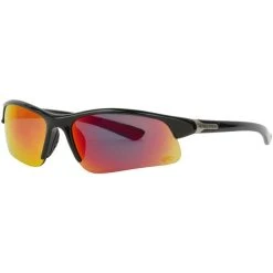 Rawlings Adult Half-Rim Sunglasses - Black Frame, Multi-Color Lens