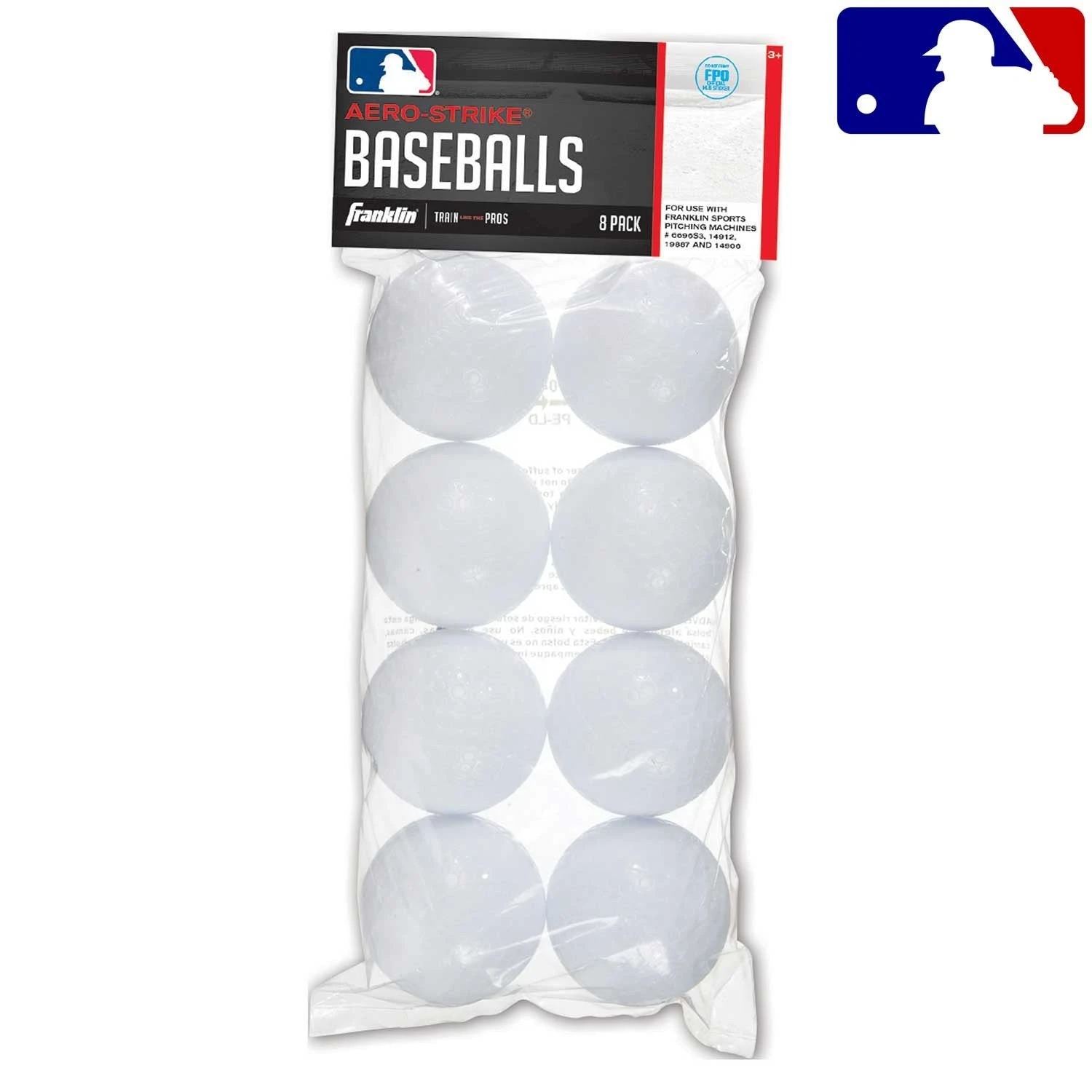 Franklin MLB® PLASTIC BASEBALLS-SOLID