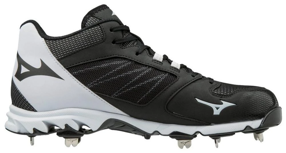 MIZUNO 9-SPIKE DOMINANT IC MID MENS METAL BASEBALL CLEAT - Image 3