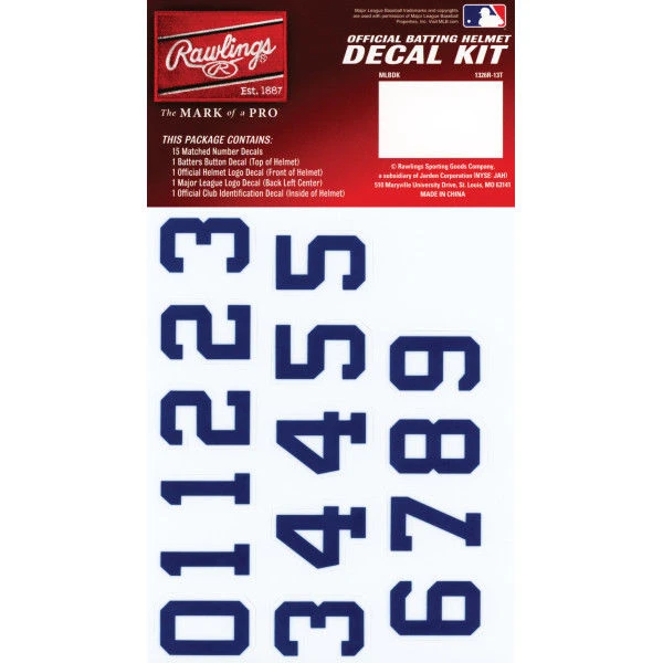 Rawlings MLB New York Yankees Decal Kit - Image 2