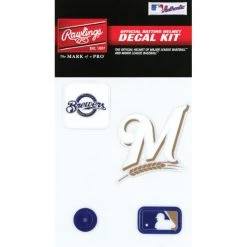 Rawlings MLB Milwaukee Brewers Decal Kit