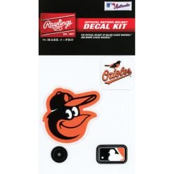Rawlings MLB Baltimore Orioles Decal Kit