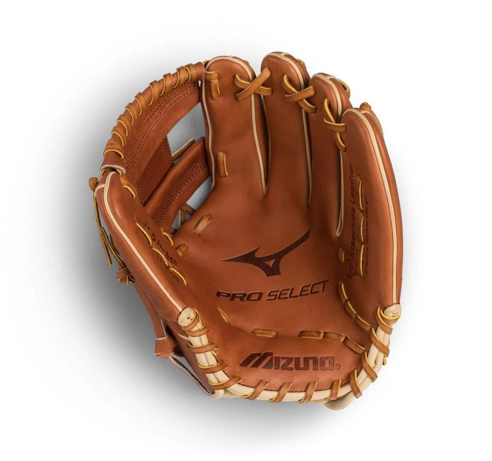 Mizuno Pro Select Infield Baseball Glove 11.5" - Shallow Pocket - Image 2