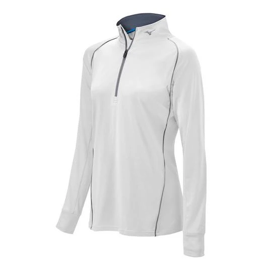 Mizuno Women's Comp 1/2 Zip Long Sleeve Pullover - Image 11