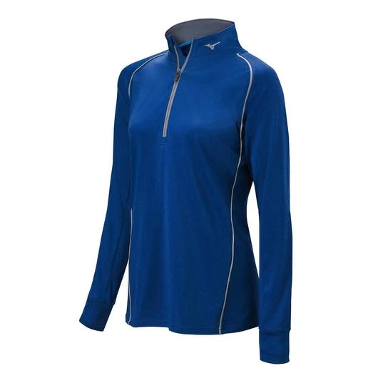 Mizuno Women's Comp 1/2 Zip Long Sleeve Pullover - Image 13