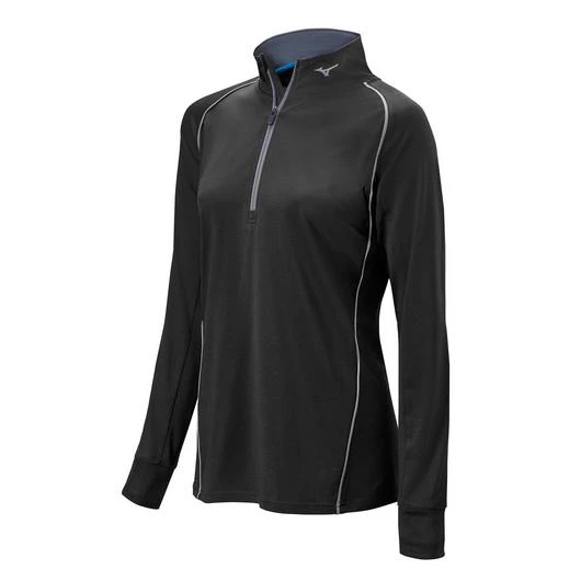 Mizuno Women's Comp 1/2 Zip Long Sleeve Pullover - Image 15
