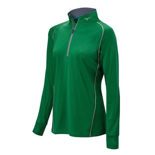 Mizuno Women's Comp 1/2 Zip Long Sleeve Pullover - Image 7