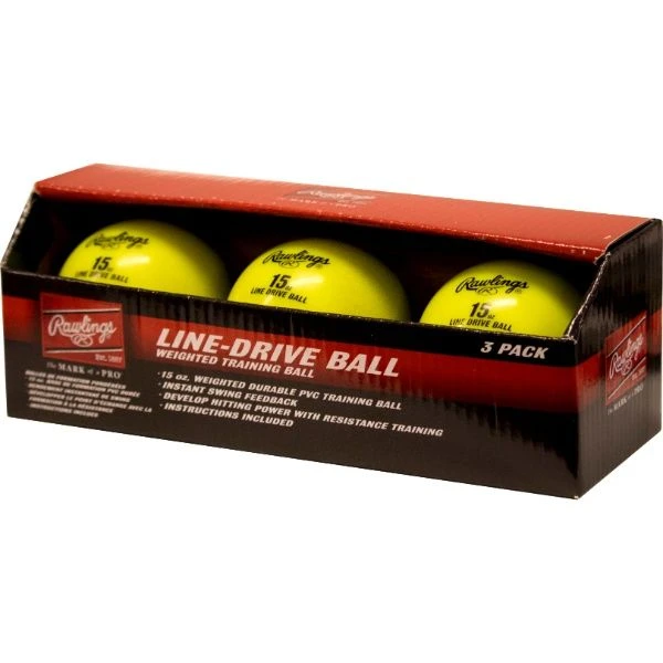 Rawlings Line-Drive Training Ball (3 Pack)