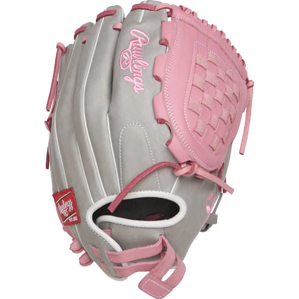Rawlings Heart Of The Hide 12.5 In Breast Cancer Awareness Fastpitch Glove - Image 3