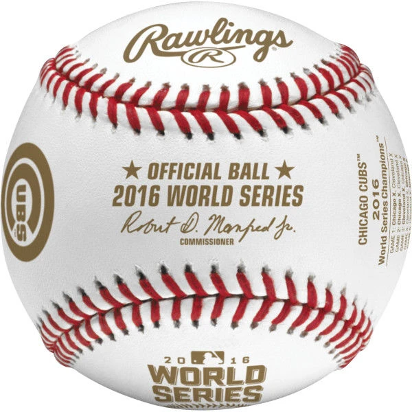 Rawlings MLB 2016 World Series Champions Baseball - Individual, Chicago Cubs