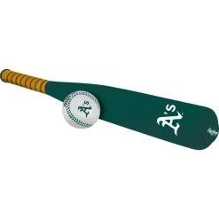Rawlings MLB Oakland Athletics Foam Bat And Ball Set