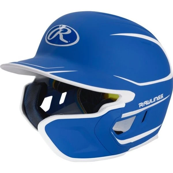 Rawlings Mach Senior Two-Tone Matte Helmet With EXT Flap - Image 5