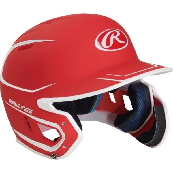Rawlings Mach Senior Two-Tone Matte Helmet With EXT Flap - Image 8