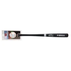 Rawlings T-Ball Wood Bat With Training Ball