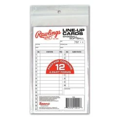 Rawlings System-17 Lineup Cards Refill Pack