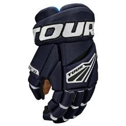 Tour Code 1 Hockey Gloves Blue/White